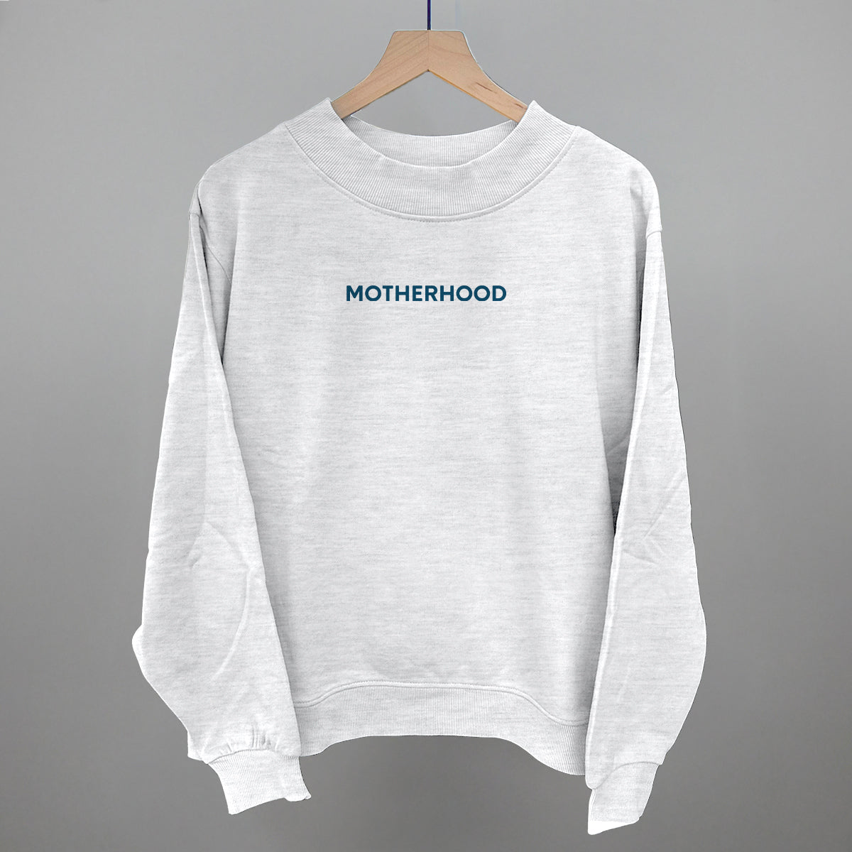 Motherhood (Blue Block Text)