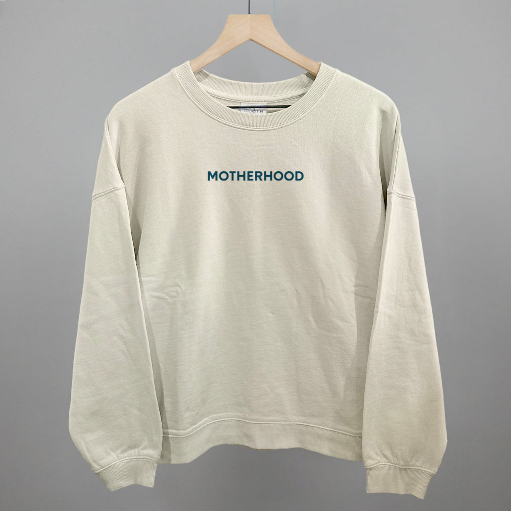 Motherhood (Blue Block Text)