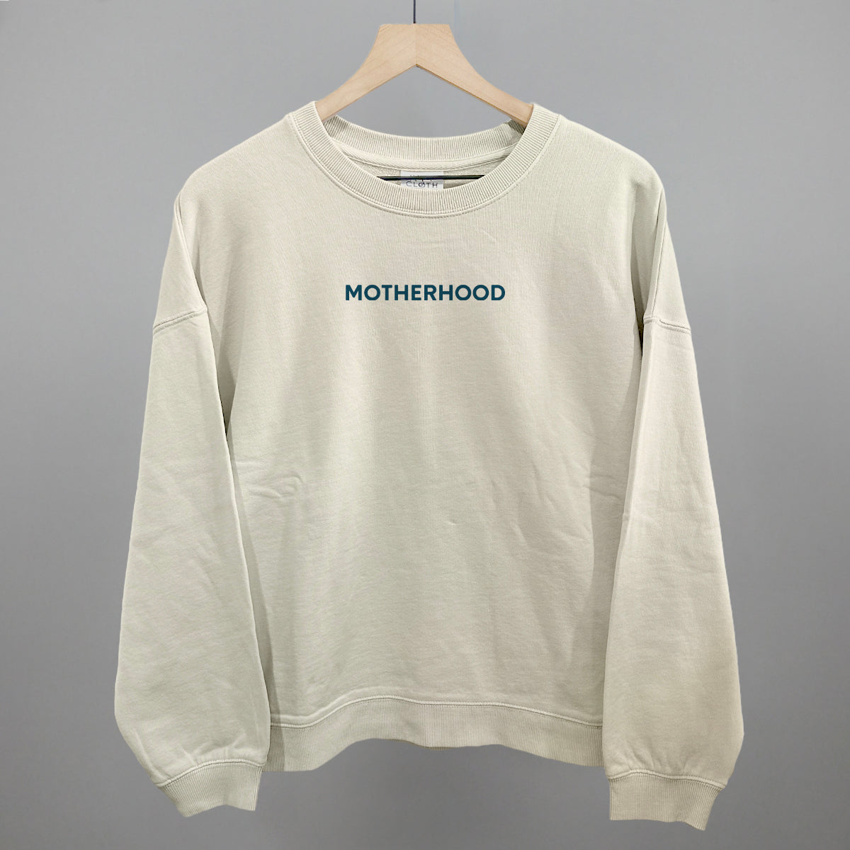 Motherhood (Blue Block Text)