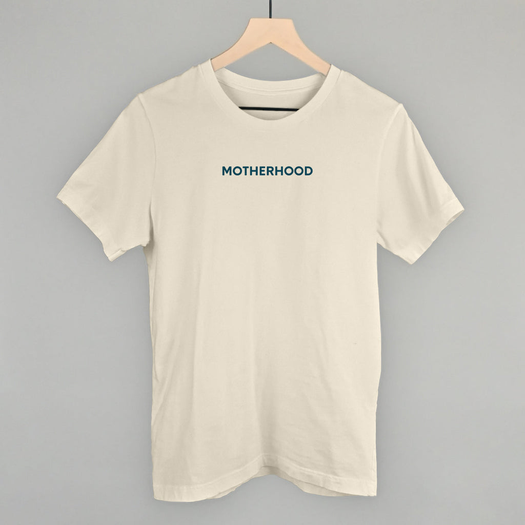 Motherhood (Blue Block Text)