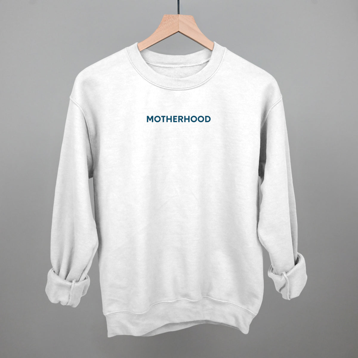 Motherhood (Blue Block Text)