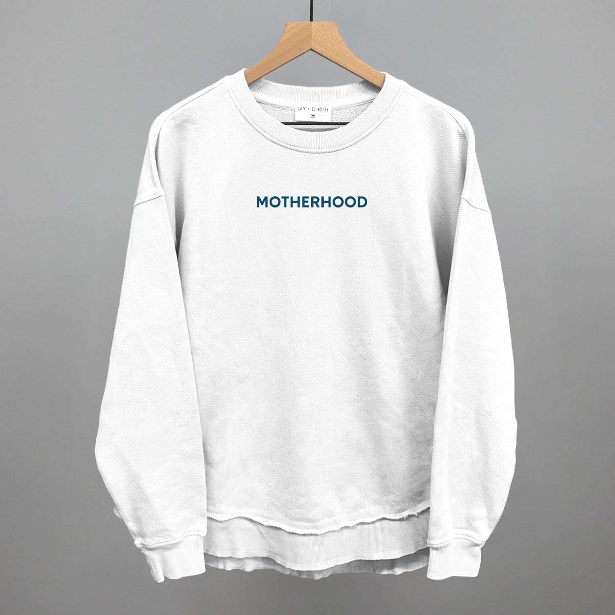 Motherhood (Blue Block Text)