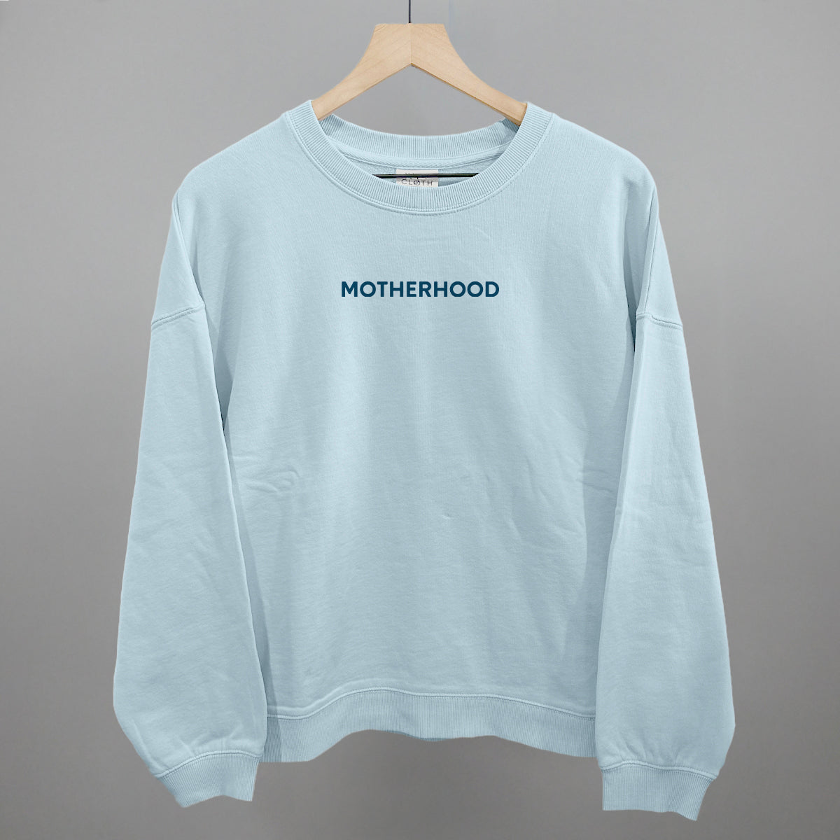 Motherhood (Blue Block Text)
