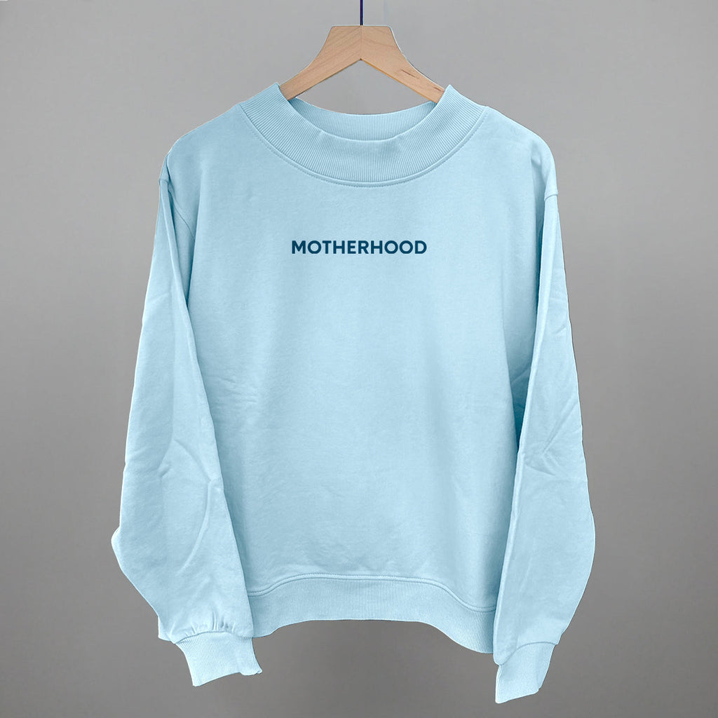 Motherhood (Blue Block Text)